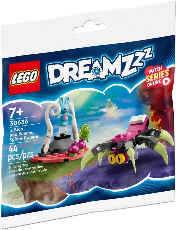 Let imaginations fly high with LEGO® DREAMZzz™ Zoey’s Dream Jet Pack Booster (30660), which includes a Zoey minifigure with a jet pack, plus a cool nightmare creature.